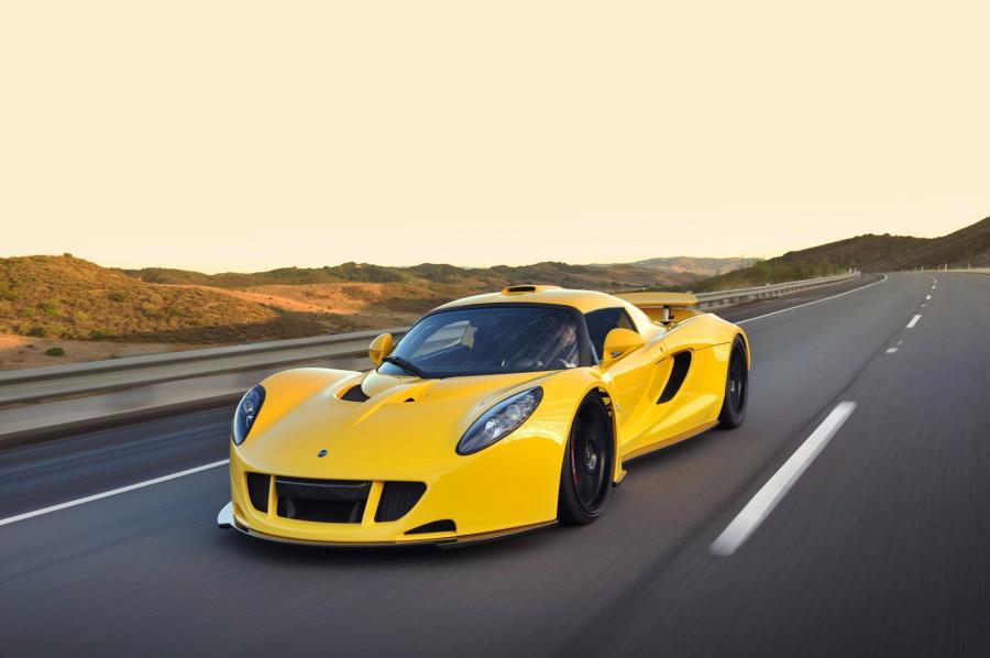  Hennessey Venom GT Yellow 2011 года  (фото 83 из 90)